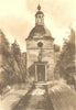 MAPPLETON. St. Mary's. Derbyshire. By Malvina Cheek 1948 old vintage print