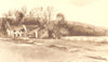 CLYNE VALLEY. Old Mill. Wales. By Mona Moore 1948 vintage print picture
