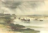 GOWER. Penclawdd. Wales. By Mona Moore 1948 old vintage print picture