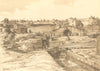 STOURPORT. The Basin. Worcestershire. By Osmond H Bissell 1948 old print