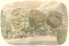 CHELTENHAM. The Promenade. Gloucestershire. By Phyllis Ginger 1948 old print