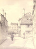 GLOUCESTERSHIRE. Painswick. By Stanley Anderson 1948 old vintage print picture