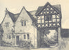 FROCESTER COURT. Gate-House. Gloucestershire. By Robert Swan 1948 old print