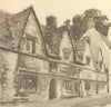 STROUD. Houses. Gloucestershire. By Walter E Spradbery 1948 old vintage print