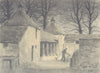 COLN ST. ALDWYN. Double Dovecot. Gloucestershire. By George Bissill 1948 print