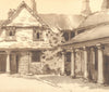 TOTNES. Guildhall. Devon. By SS Longley 1949 old vintage print picture