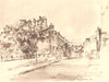 WINCHESTER. St. Thomas Street. Hampshire. By Raymond T Cowern 1949 old print