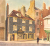 BRIGHTON. Shop in Pool Valley. Sussex. By Charles Knight 1949 old print