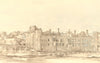GARDNER STREET. Herstmonceux Castle. Sussex. By Alfred Hayward 1949 old print
