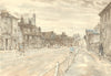 SEVENOAKS. High Street. Kent. By Vincent Lines 1949 old vintage print picture