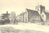 DOVER. St. James the Apostle's. Kent. By W Fairclough 1949 old vintage print