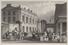 DEVON. Freemason's-Hall, Plymouth 1829 old antique vintage print picture
