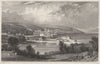 CORNWALL. Falmouth, from Pendennis Castle 1831 old antique print picture