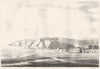 DEVON. East Dawlish 1822 old antique vintage print picture
