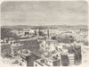 ISRAEL. Jerusalem. from, Pool of Hezekiah 1870 old antique print picture