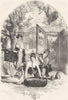 JAPAN. Toilet of a Japanese Lady 1870 old antique vintage print picture