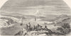 JAPAN. Entry to Bay of Tokyo 1870 old antique vintage print picture