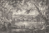 PHILIPPINES. Enchanted lake, Philippine Islands 1870 old antique print picture