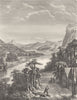 RIVERS. Amoor. River & King-Gan Mountains 1870 old antique print picture