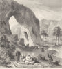 MONGOLIA. Amoor. A Khalkas Family, Upper 1870 old antique print picture