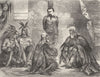 EXPLORERS. Baron Wogan Council Judgment 1870 old antique vintage print picture