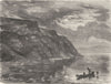 MINNESOTA. Lake Pepin 1870 old antique vintage print picture
