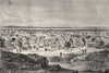 NIGERIA. Kano 1870 old antique vintage print picture