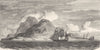 WEST INDIES. Montserrat 1870 old antique vintage print picture