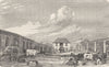 AUSTRALIA. A Wool Store at Geelong 1870 old antique vintage print picture