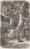 LIBYA. In Tripoli. Irrigation Well 1871 old antique vintage print picture