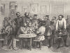 RUSSIA. St Petersburg. Traktir pub 1871 old antique vintage print picture