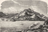 NEW CALEDONIA. Nouméa Noumea 1871 old antique vintage print picture