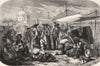 PORTUGAL. Fete del Lapir 1871 old antique vintage print picture