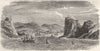 WEST INDIES. St Thomas 1871 old antique vintage print picture