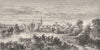 DENMARK. Odense Capital of Funen 1871 old antique vintage print picture