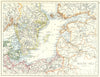 BALTIC SEA. Sweden Prussia Denmark Livonia Courland Finland. JOHNSTON 1899 map
