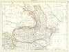 RUMANIA. Romania Wallachia Moldavia Moldova. Railways. JOHNSTON 1899 map