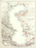 CASPIAN SEA. Baku Persia Astrakan. 