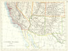 USA SOUTH WEST. California Arizona NM Colorado Utah Nevada. JOHNSTON 1899 map