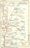 Hte-SAVOIE. Guide Versant Aiguilles Mer Glace 1934 old vintage map plan chart
