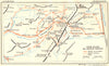 HAUTE-SAVOIE. Topo-Guide de Pointe Percee 1934 old vintage map plan chart