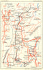 SAVOIE. Aix-Les-Bains. Topo-Guide du Revard 1934 old vintage map plan chart