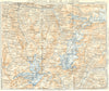 SAVOIE. Tarentaise-Massif de Vanoise 1934 old vintage map plan chart