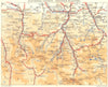PYRÉNÉES-ATLANTIQUES. Eaux-Bonnes, Gavarnie 1951 old map plan chart