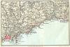 FRANCE. Nice Nizza Monaco Menton Bordighera 1926 old vintage map plan chart