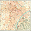 ITALY. Torino(Turin) 1926 old vintage map plan chart