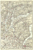 ITALY SWITZERLAND. Lac de Lugano Como 1926 old vintage map plan chart