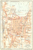 ITALY. Como 1926 old vintage map plan chart