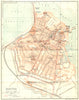 ITALY. Mantova 1926 old vintage map plan chart