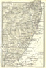 ITALY. Lake Garda. Area de Salo Gardone 1926 old vintage map plan chart